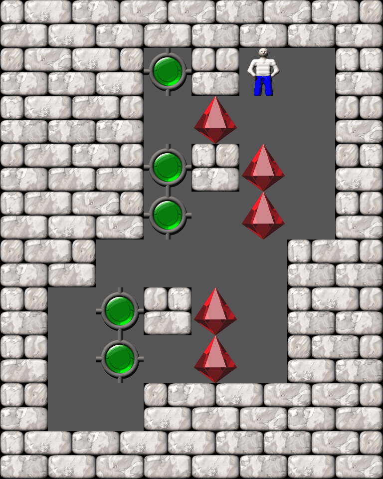 Sokoban More Bugs collections level 38